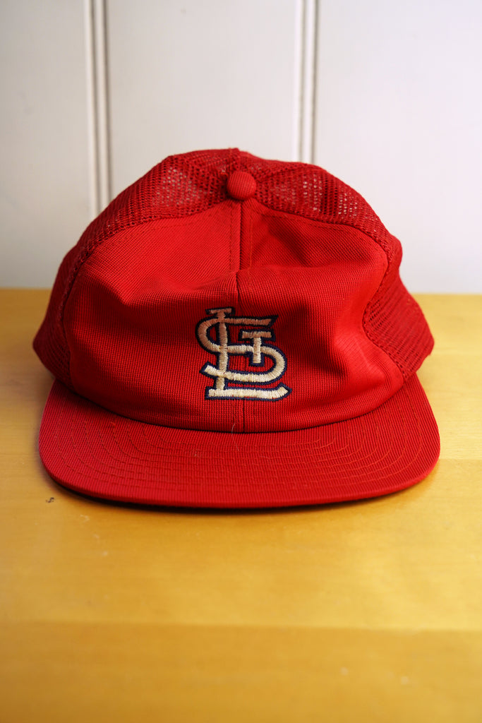 Vintage Cap - St Louis Cardinals Red Trucker Hat