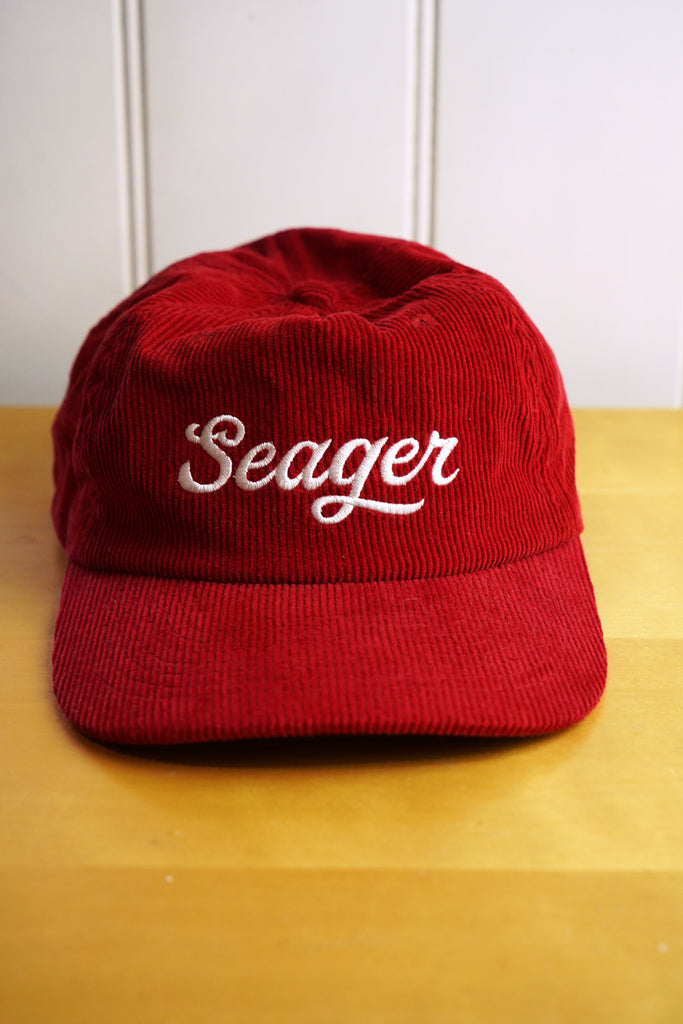 Vintage Cap - Seager Red Corduroy Dad Hat