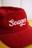 Vintage Cap - Seager Red Corduroy Dad Hat