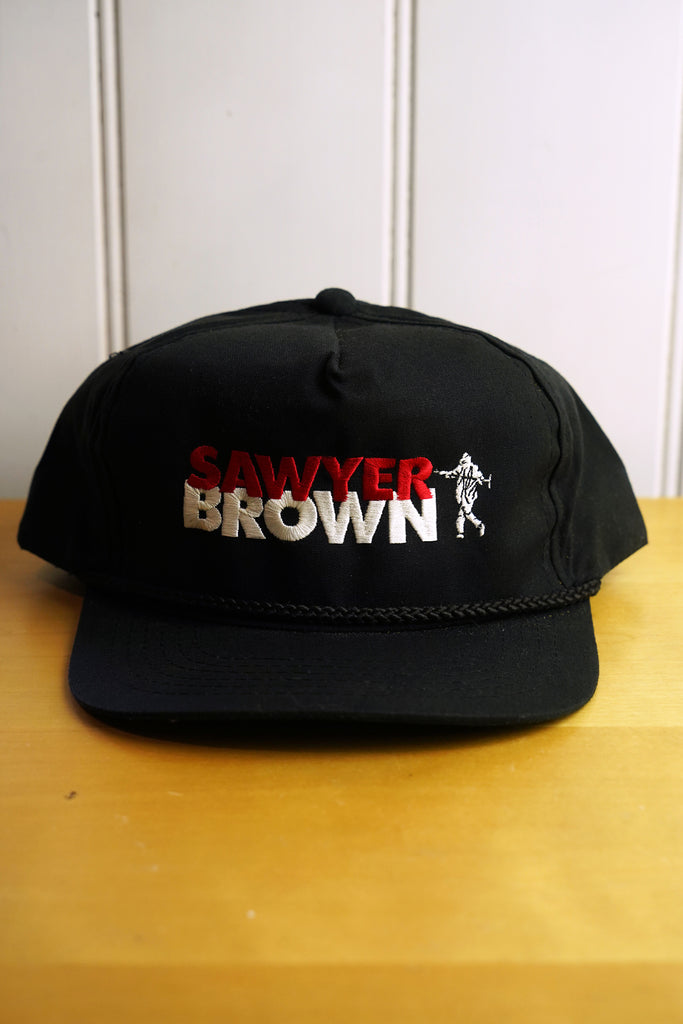 Vintage Cap - Sawyer Brown Black Snapback Hat