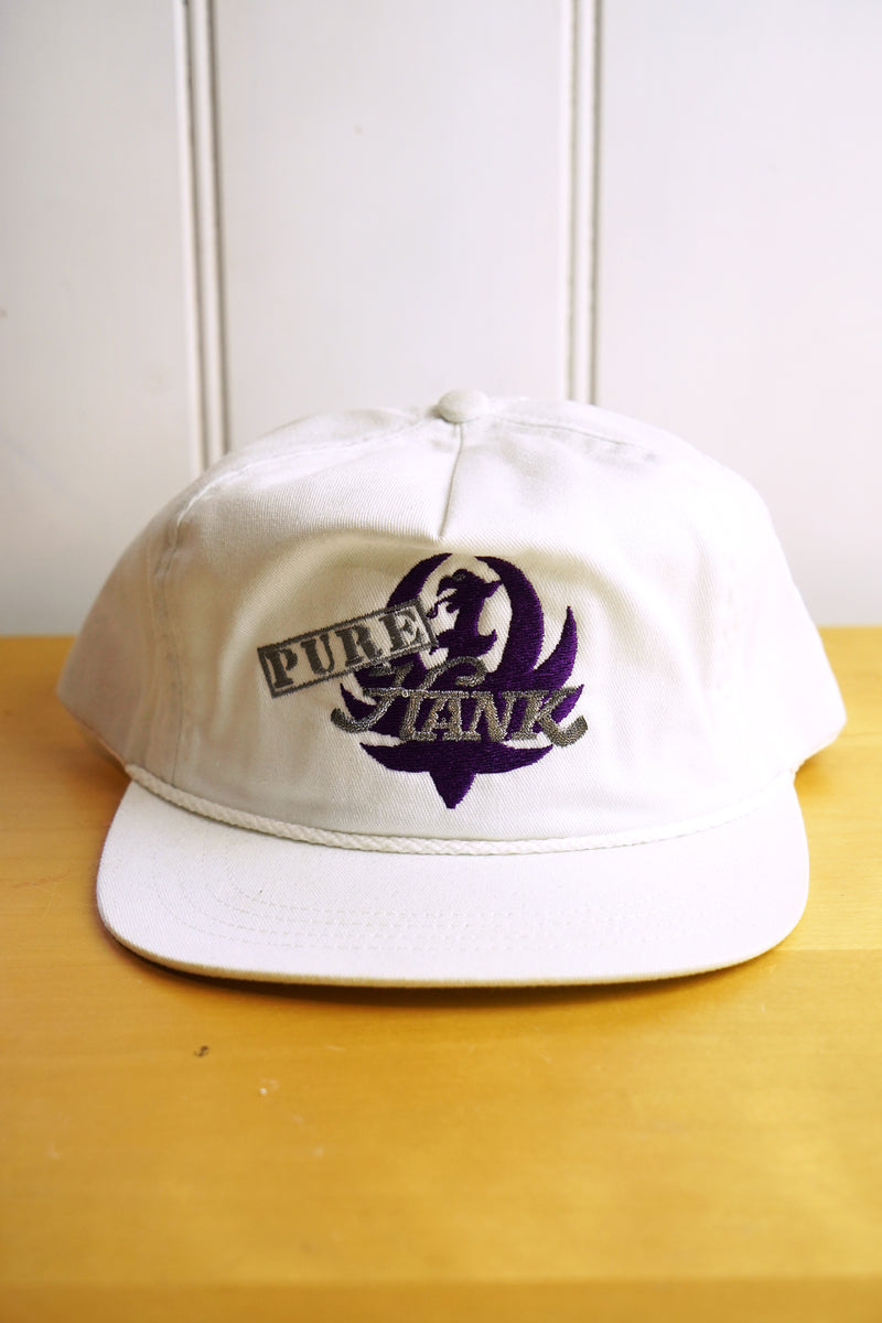 Vintage Cap - Hank Williams Jr White Snapback Hat