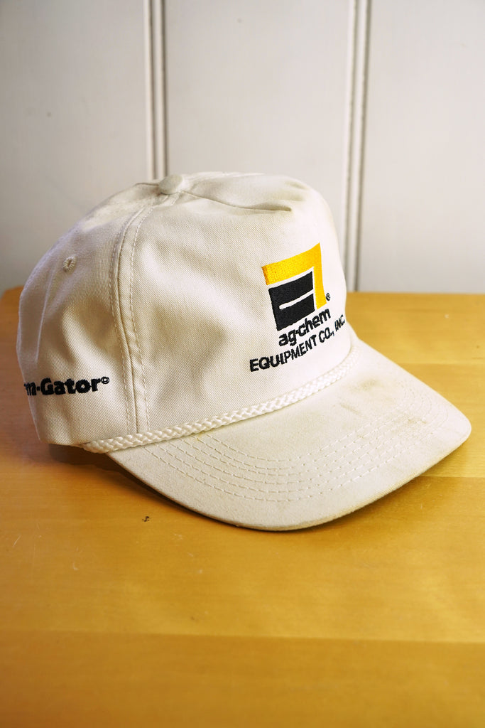 Vintage Cap - Ag-Chem White 90s Snapback Hat