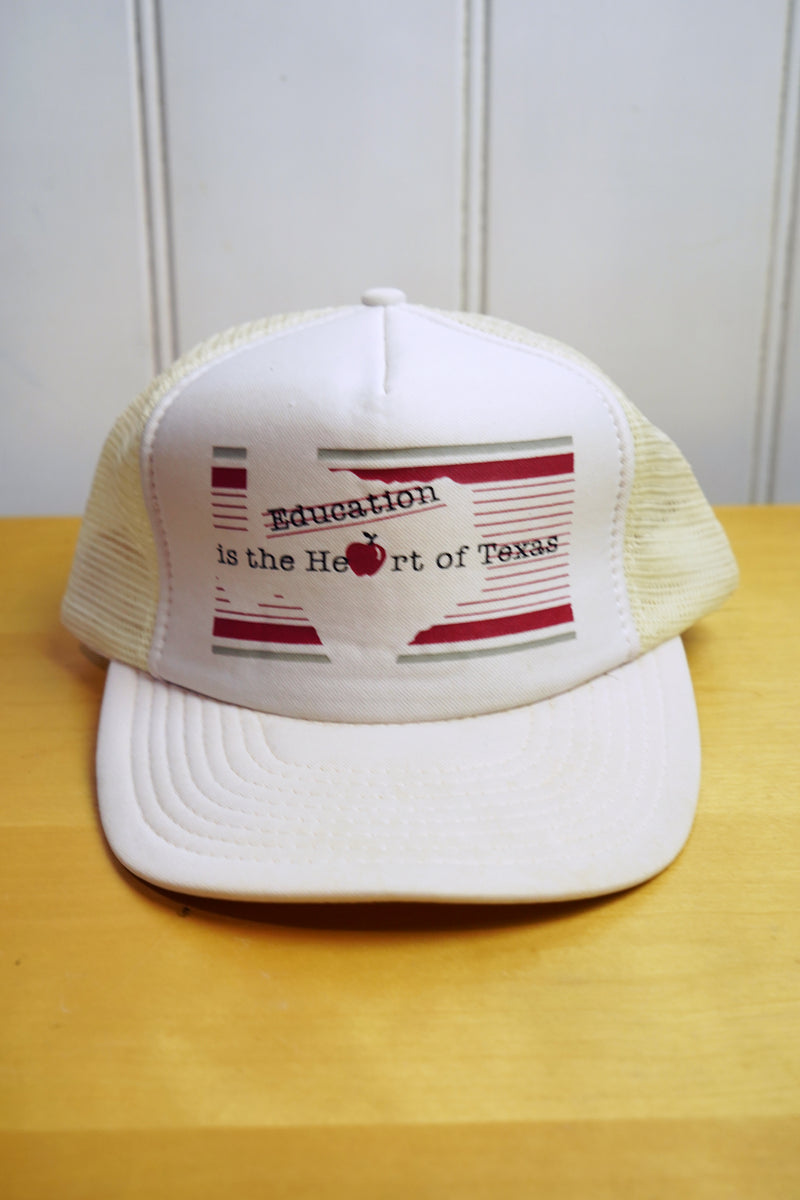 Vintage Hat “Education Texas Trucker"
