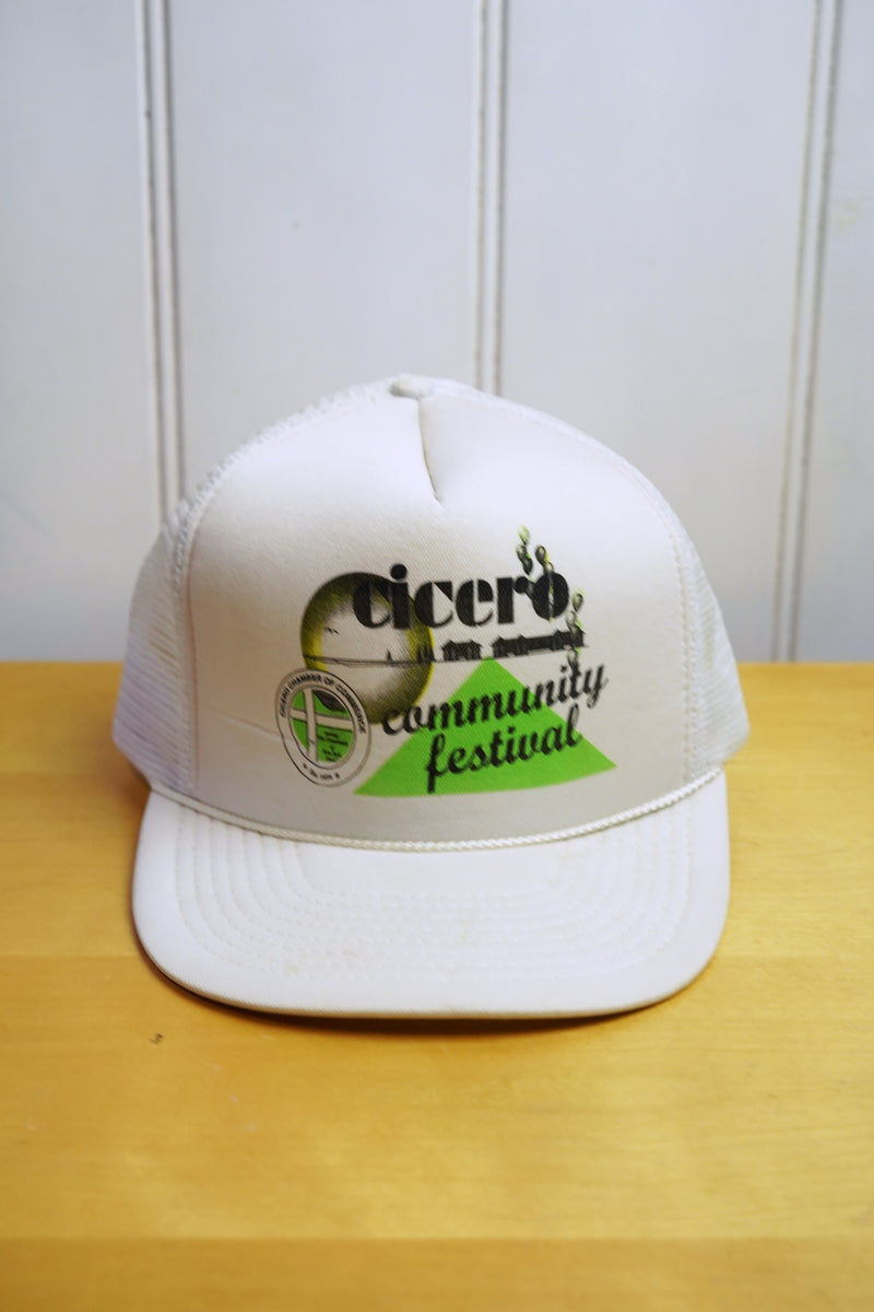 Vintage Hat “Cicero Festival Trucker"