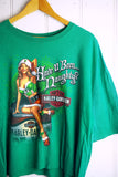 Vintage Harley - Texas Green Crop