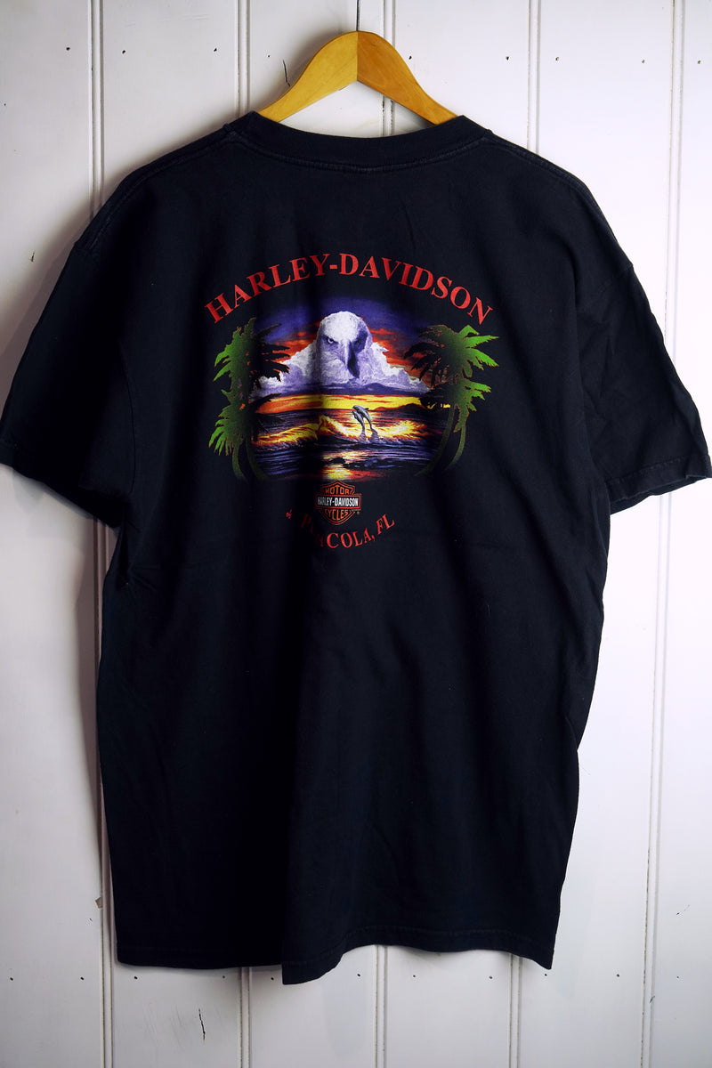 Vintage Harley - Pensacola Black - XLarge