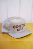 Vintage Hat “Contel Safety Trucker"