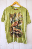 Vintage Animal - Fox Green - XLarge