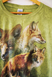 Vintage Animal - Fox Green - XLarge