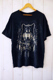 Vintage Animal - Tribal Wolf - XLarge