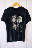 Vintage Animal - Wolves Black - Small