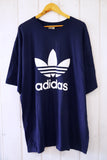 Vintage Adidas - Adidas Navy Tee - 3XLarge