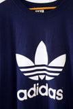 Vintage Adidas - Adidas Navy Tee - 3XLarge