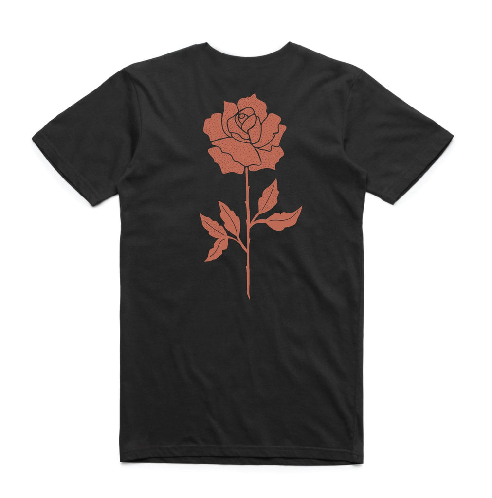 In Bloom - In Bloom 'Rose - Black' Tee - T-Shirt - Stock & Supply Stores