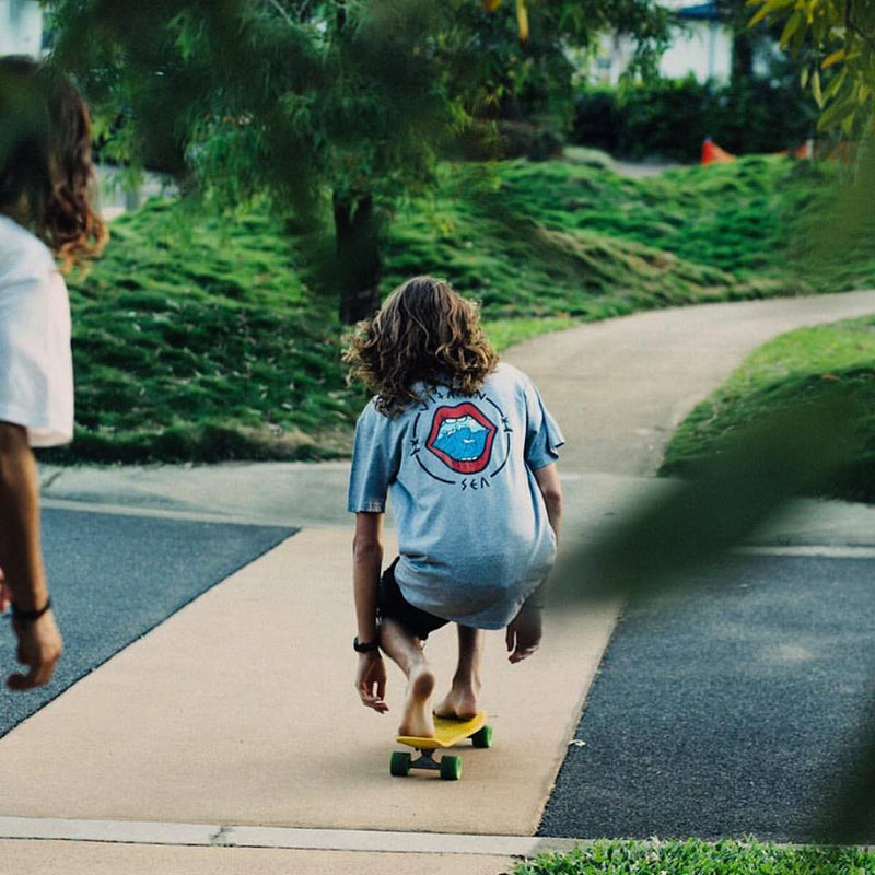 David & Goliath Clothing Co - David & Goliath 'Vitamin Sea - Grey' Tee - T-Shirt - Stock & Supply Stores