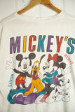 Vintage Cartoon - Mickeys White Tee - XLarge
