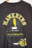Vintage Sports - Iowa Hawkeyes Black Tee - XLarge
