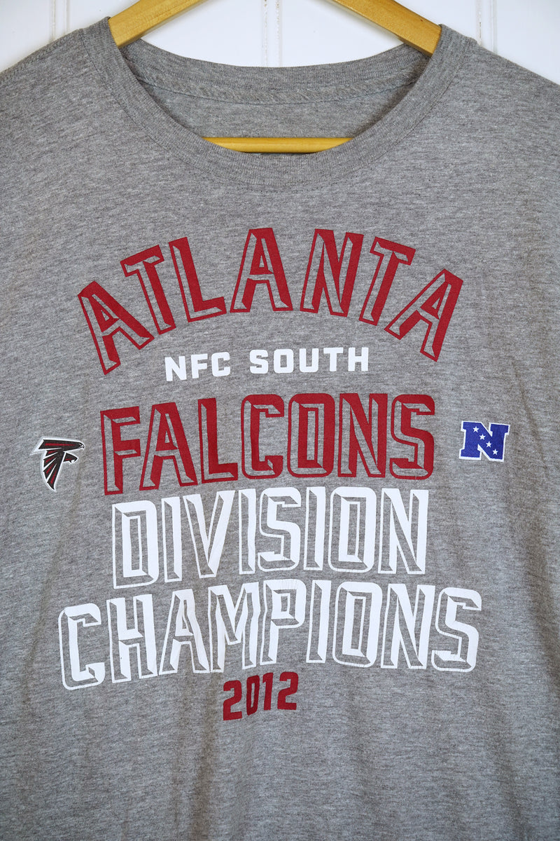 Preloved Sports - Atlanta Falcons Grey Tee - Small