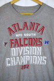 Preloved Sports - Atlanta Falcons Grey Tee - Small