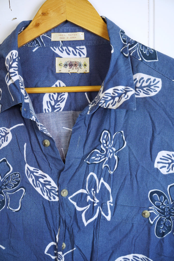 Vintage Hawaiian Shirt - Campia Shirt - XLarge