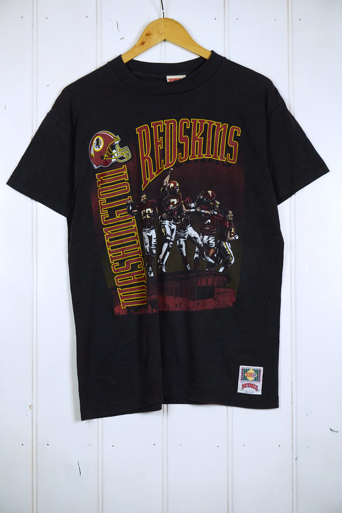 Vintage Sports - Redskins Faded Black Tee - Medium