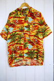 Vintage Party Shirt - Pineapple Shirt - Large