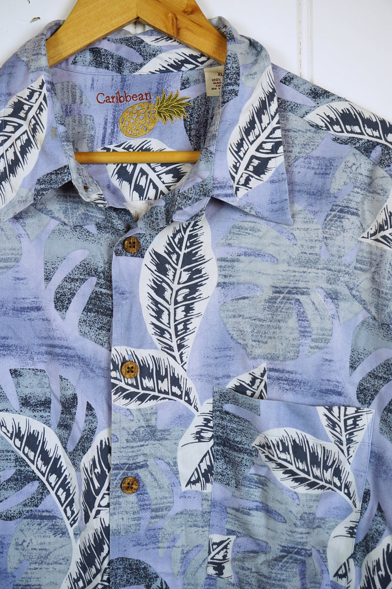 Vintage Party Shirt - Carribean Shirt - XLarge
