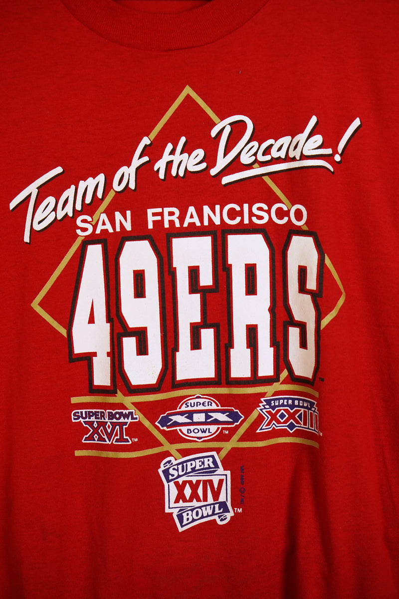 Vintage Sports - 49ers Tee - Small