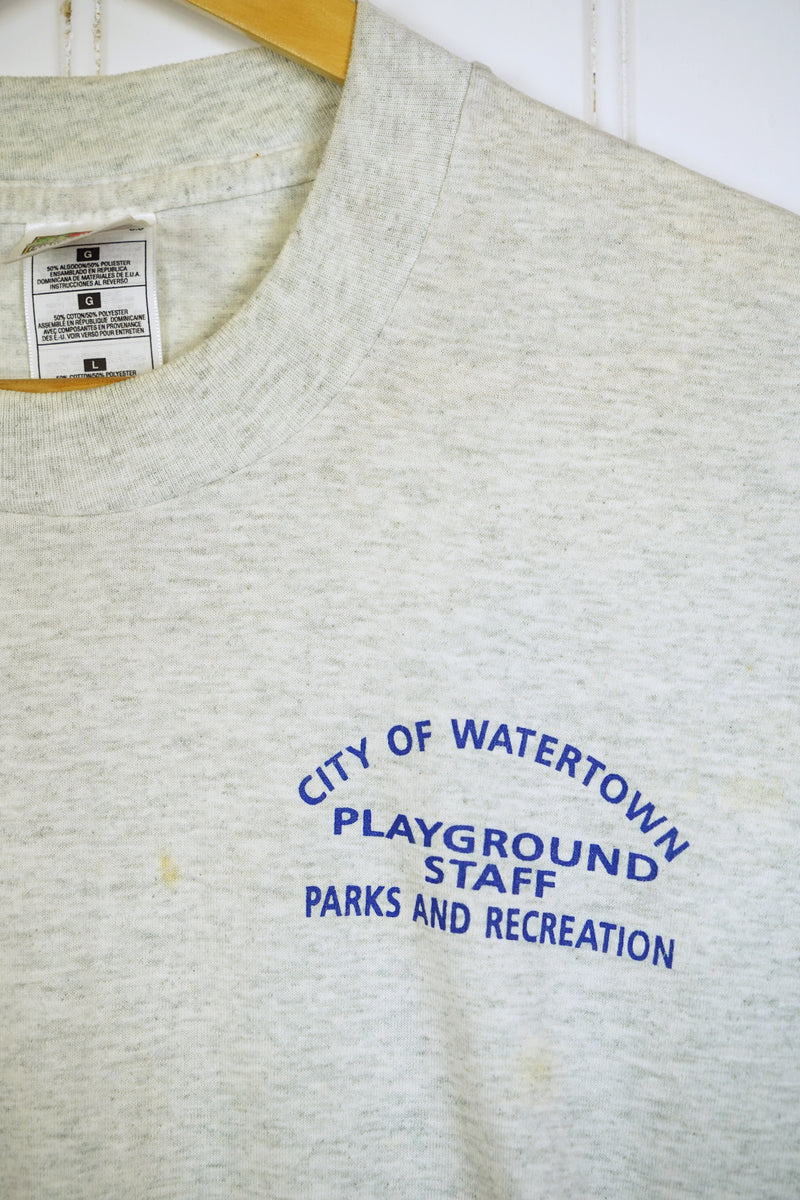 Vintage Pop Culture - Playground Staff Tee - Large