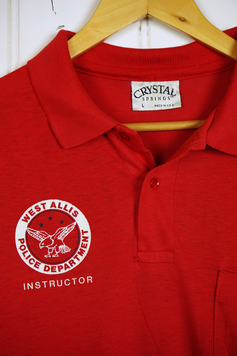 Vintage Pop Culture - West Allis Police Department Tee - Large