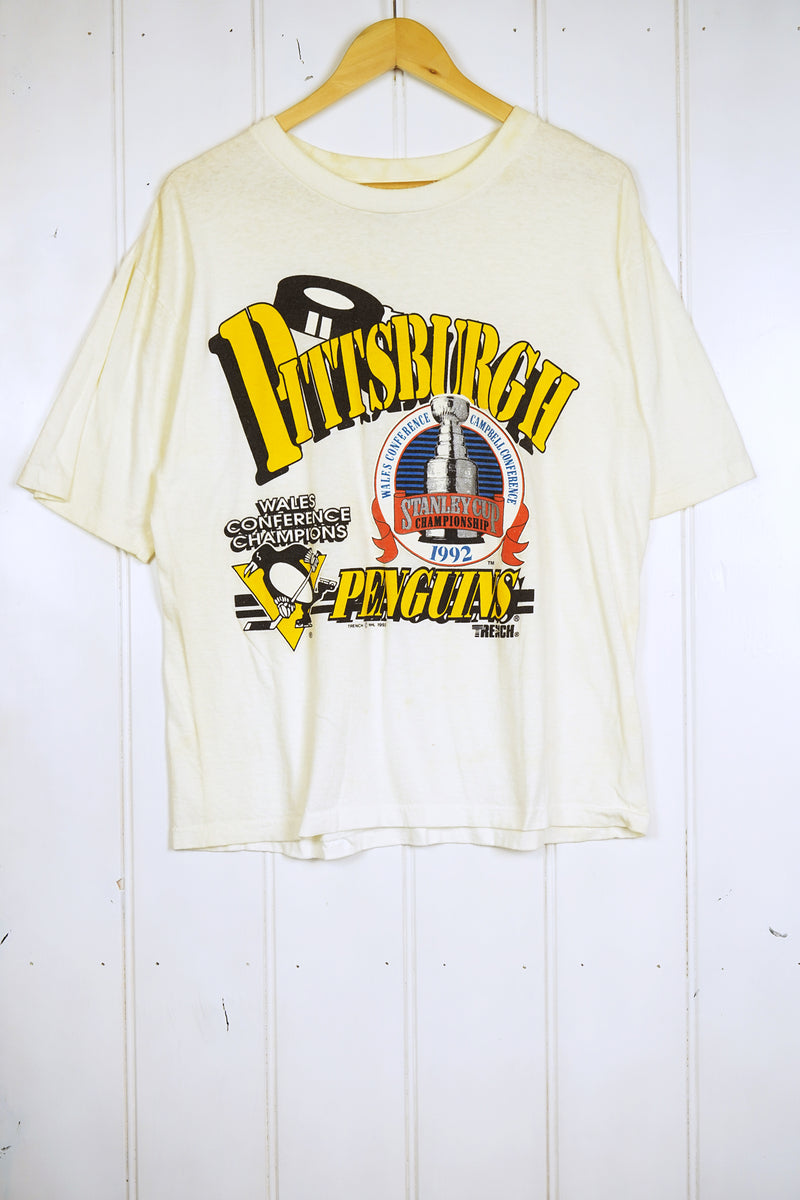 Vintage Sports - Penguins Tee - Medium