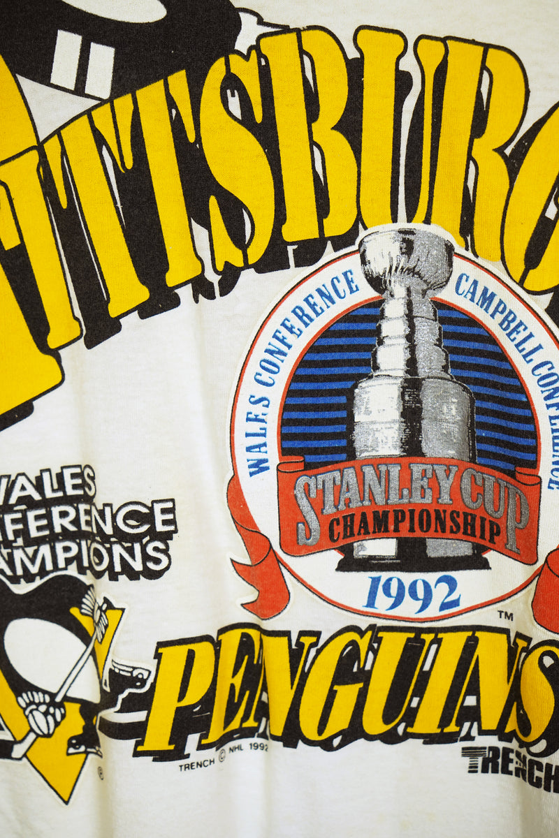 Vintage Sports - Penguins Tee - Medium