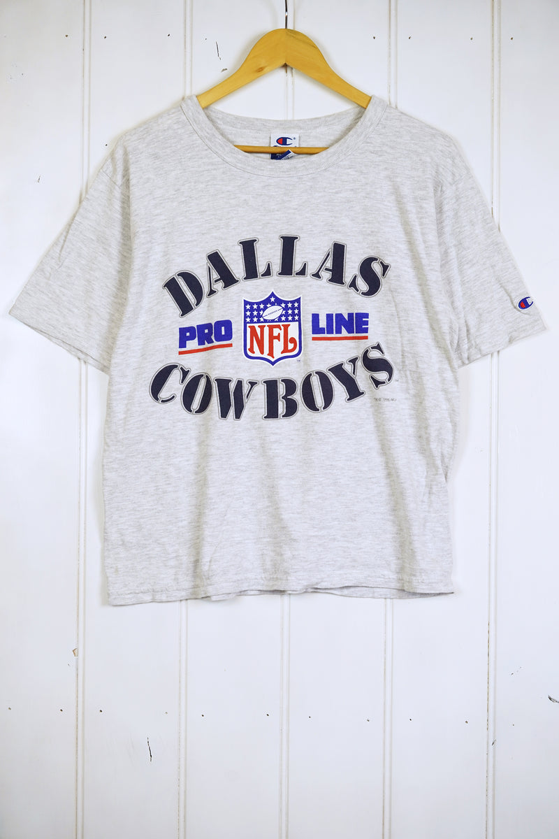 Vintage 80s Dallas cowboys t shirt Tagged size large - Depop