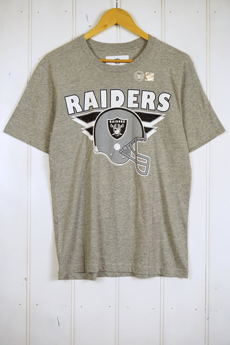 Preloved Sports - Raiders Grey Tee - Small