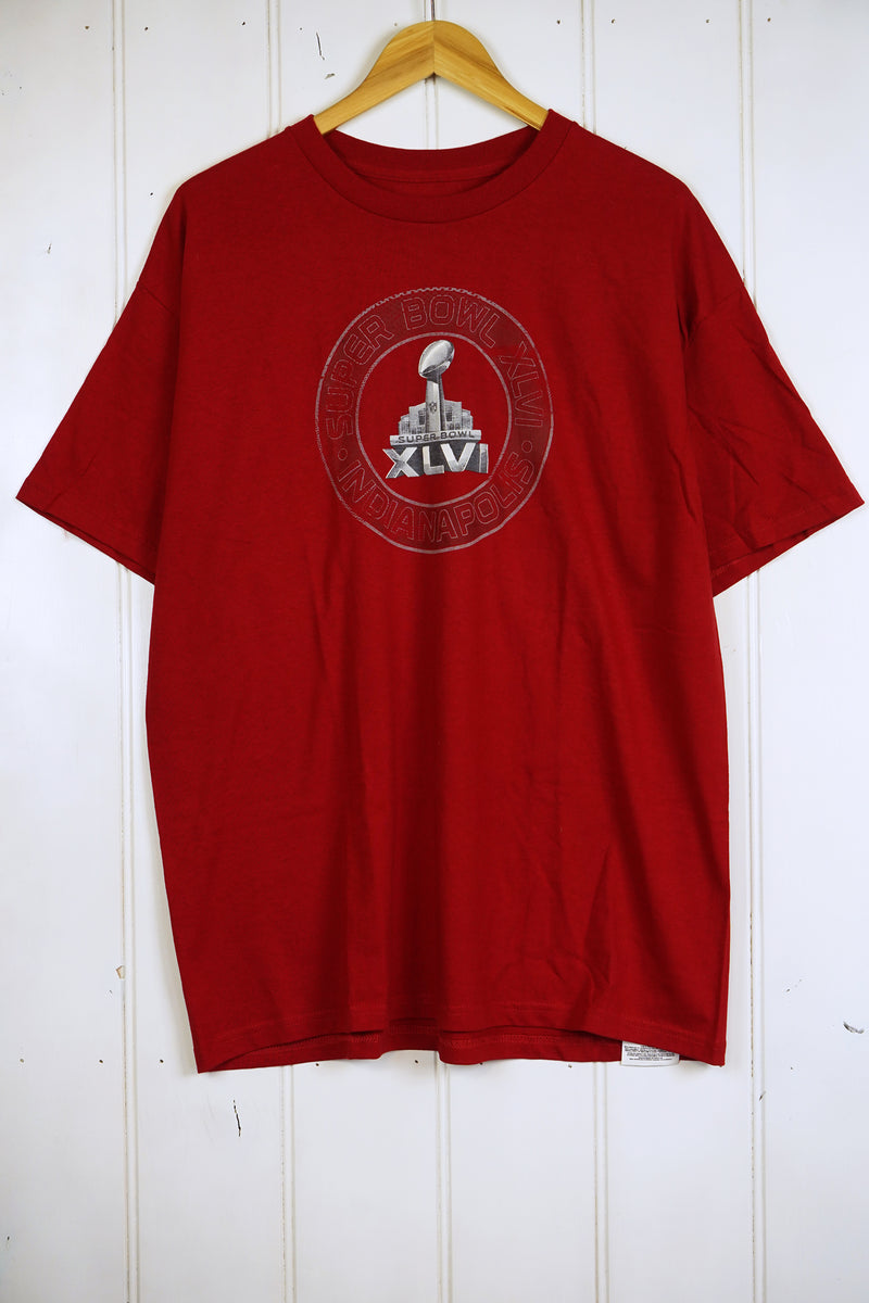 Preloved Sports - Super Bowl XLVI Tee - XLarge
