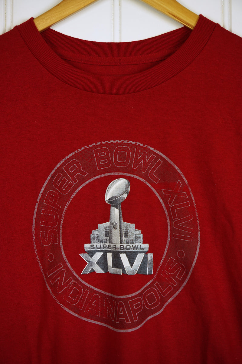 Preloved Sports - Super Bowl XLVI Tee - XLarge
