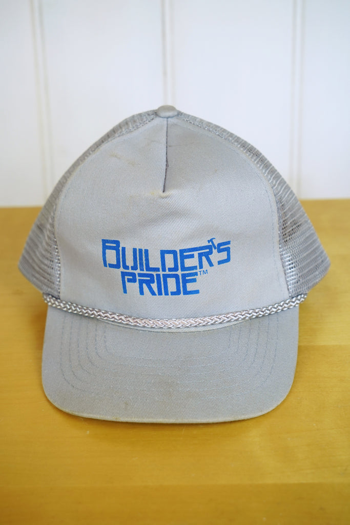 Vintage Hat "Builders Pride Truckers Cap"