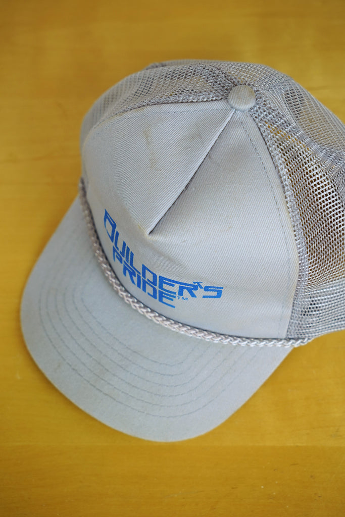 Vintage Hat "Builders Pride Truckers Cap"