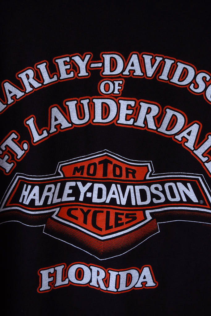 Vintage Harley - Ft Lauderdale Black Tee - Medium