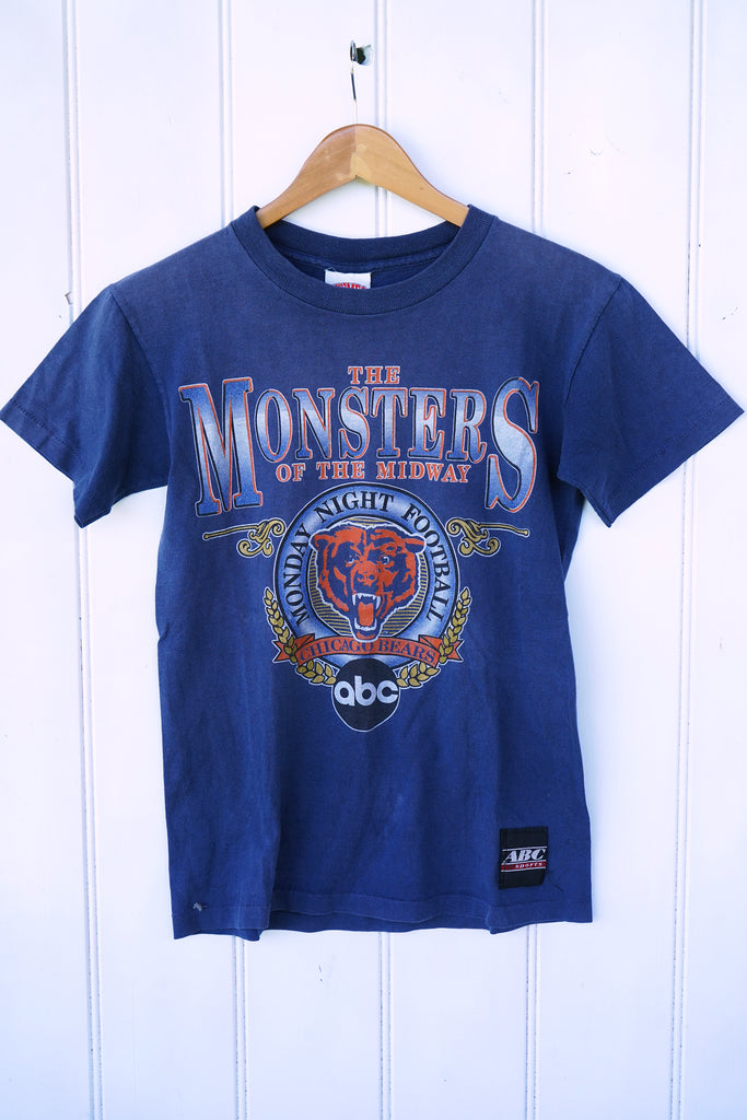 Vintage Sports - Midway Chicago Bears Tee - XSmall