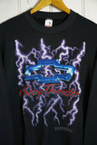 Vintage Chevy - Faded Black Chevy Thunder Sweatshirt - Medium