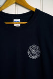 Vintage Pop Culture - Fire and Rescue Navy Tee - Large