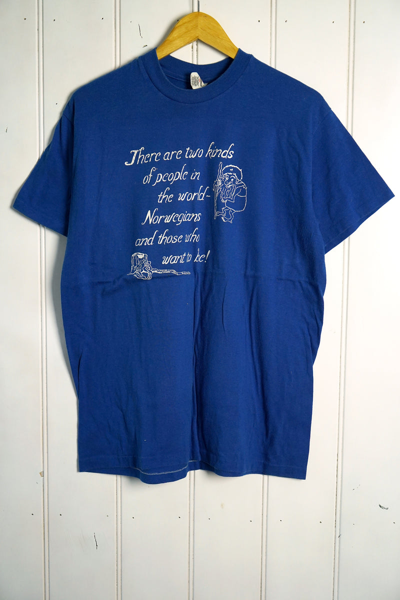 Vintage Tourist - Norwegian Blue Tee - Medium