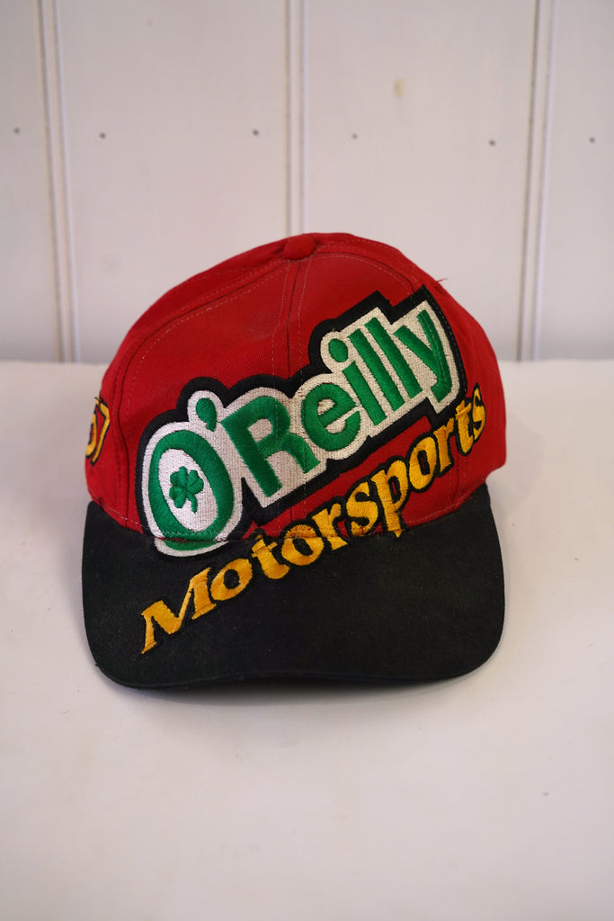 Vintage Hat - O'Reilly Motorsport Snap Back Cap – The Bruns Shop