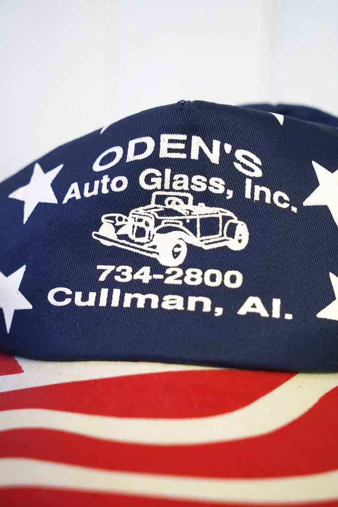 Vintage Hat - USA Oden's Flag Snap Back