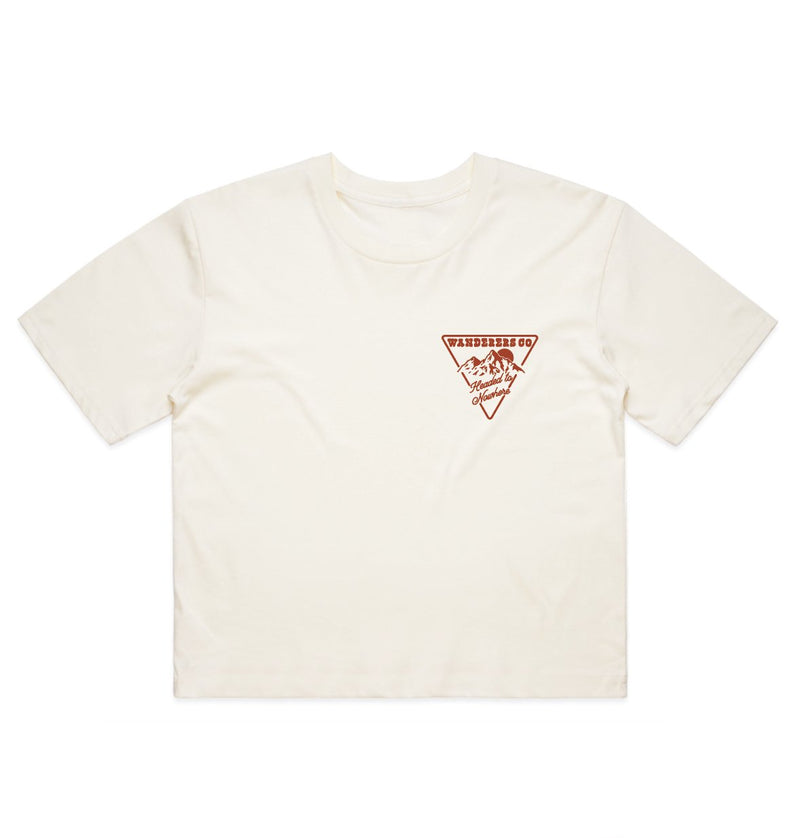 Headed to Nowhere Crop - Natural