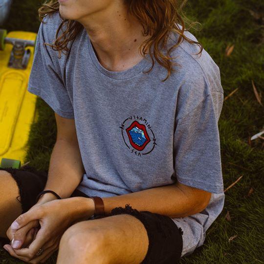 David & Goliath Clothing Co - David & Goliath 'Vitamin Sea - Grey' Tee - T-Shirt - Stock & Supply Stores