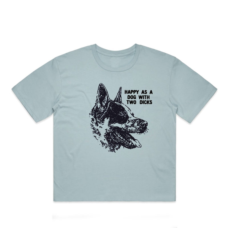 Happy As Crop - Pale Blue