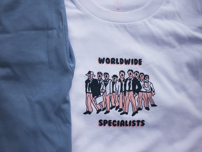 Stale Brand 'Worldwide Specialists - White' Tee