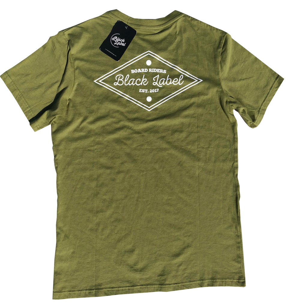BLCC - BLCC 'Diamond Heads - Olive Green' Tee - T-Shirt - Stock & Supply Stores